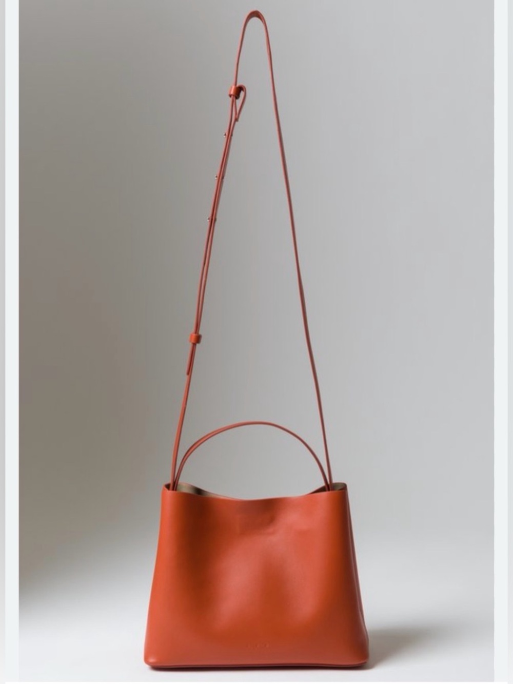 Aesther Ekme Lambskin Mini Sac Tote in Bombay retails $ 620.00
